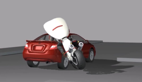 Motocyklowa poduszka powietrzna i elektryczna Genewa